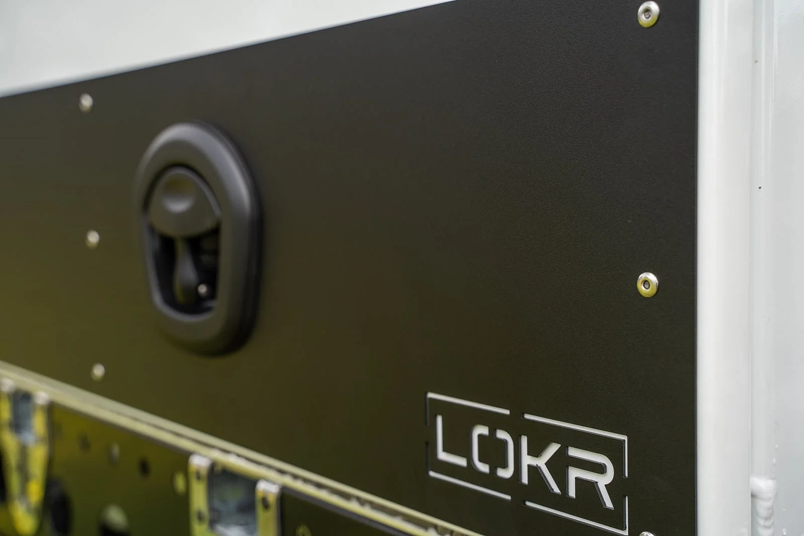   All LOKRs come standard with high quality whale tail compression latches with three point engagement ensuring your gear is kept dry, dust free and secure. 
 Quality Compression Latches  