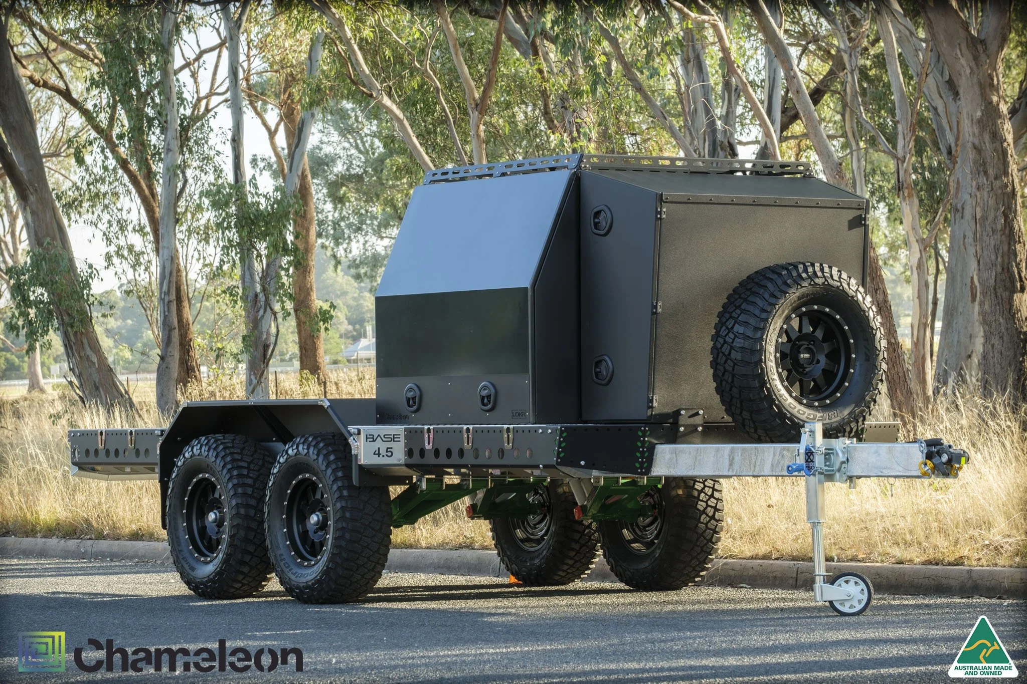   To ensure the longest service life, all LOKRs are powder coated in a durable matte black powder coat on the body of the canopy and you can select from our standard colour range for the door finish. 
 Powder Coating  