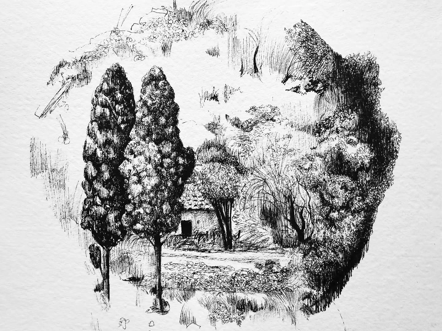 A new project is underway, sparked by a photo from my Sicily trip last year. It's an intricate ink drawing that's putting my hands to the test, but I'm excited to bring it to life with fantastical energy. 

I&rsquo;m watching Adolescence whilst doing