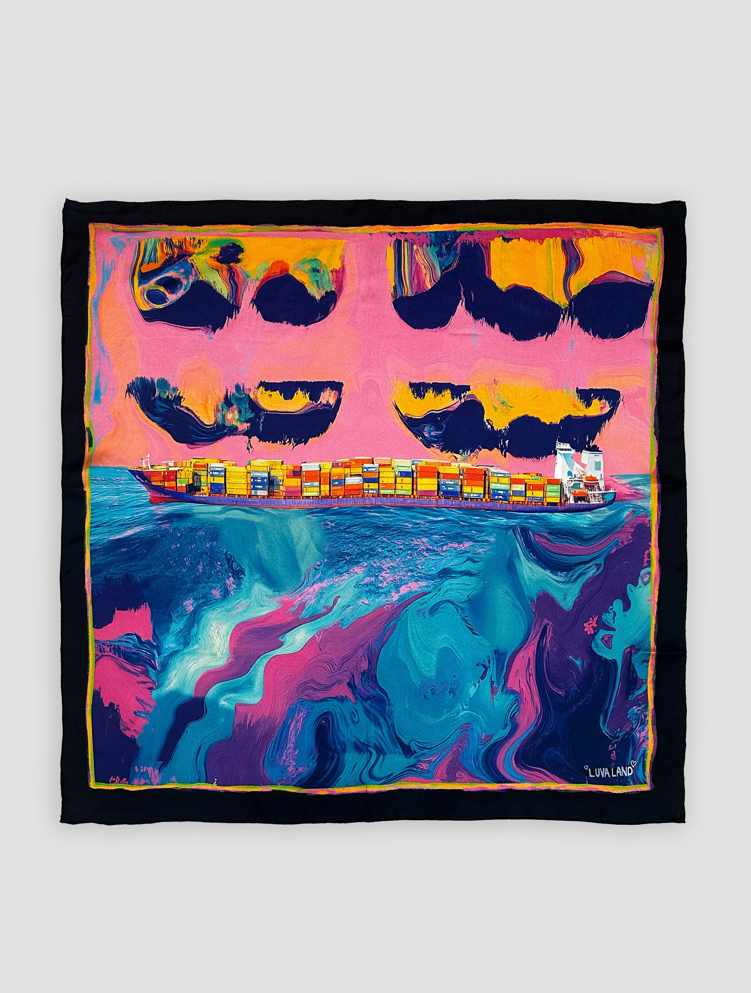 Tanker & Tide silk scarf