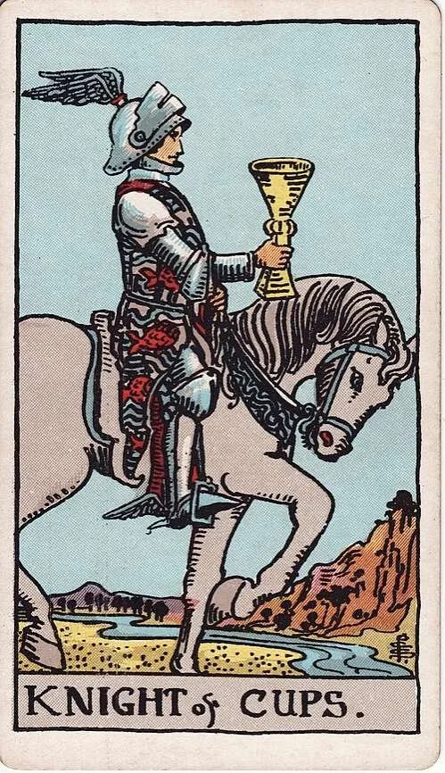 Knight of Cups: modern RWS Tarot Card Meanings