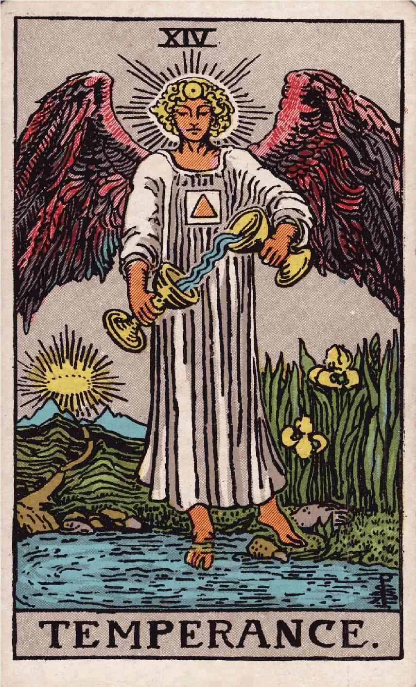 Temperance: Modern RWS Tarot Card Meanings