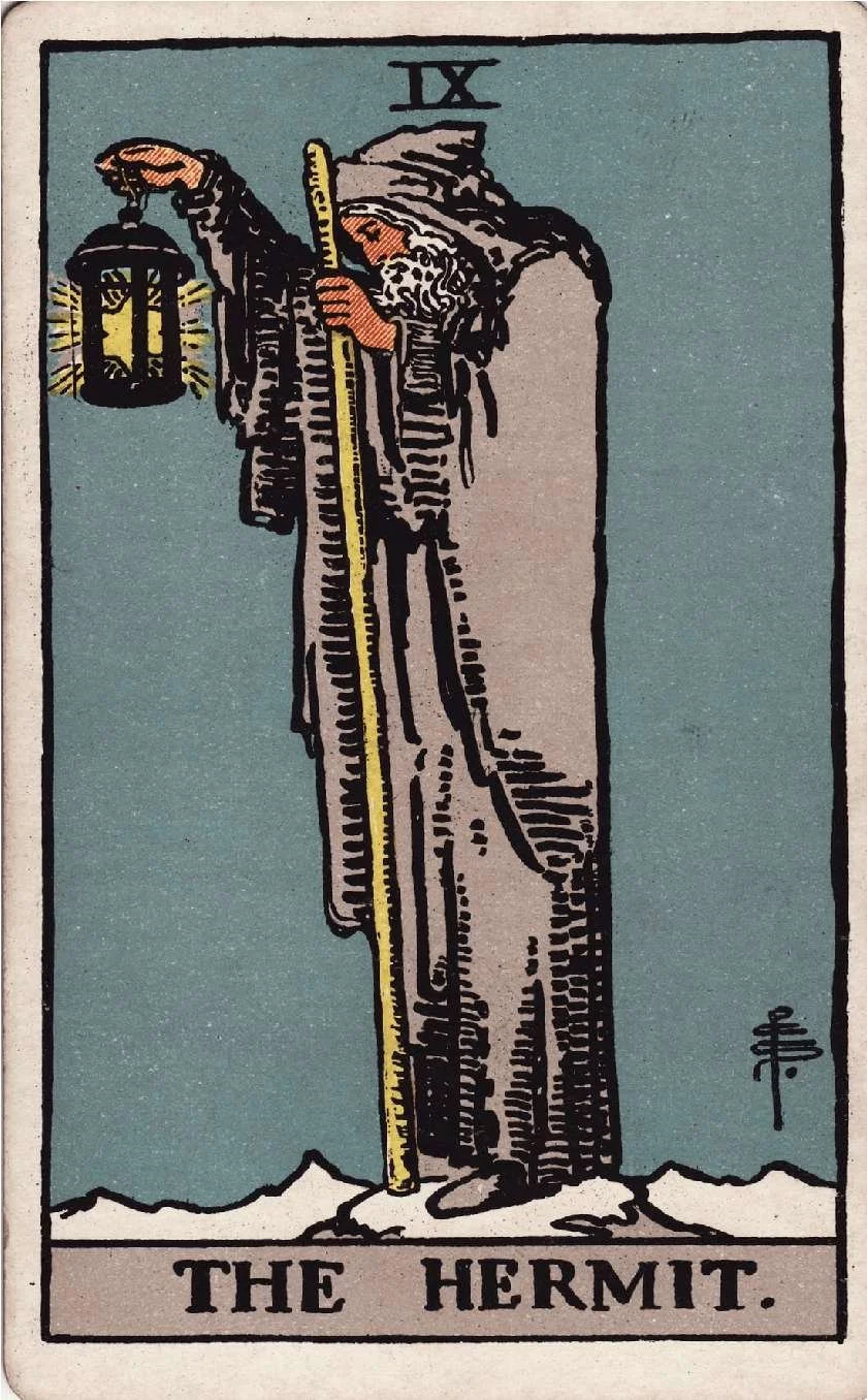 Modern ‘Hermit’ Tarot Card Meanings (RWS System)