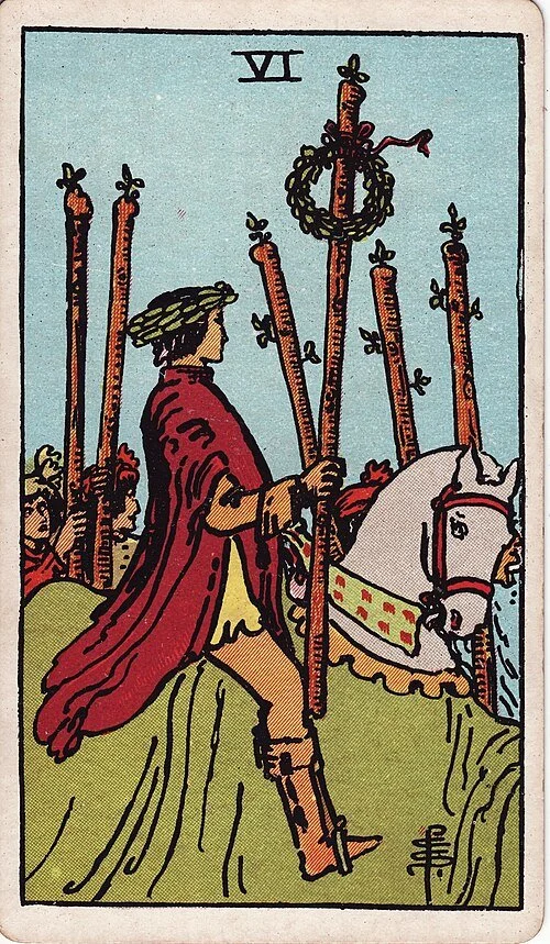 The 6 of Wands: Modern RWS Tarot Card Meanings
