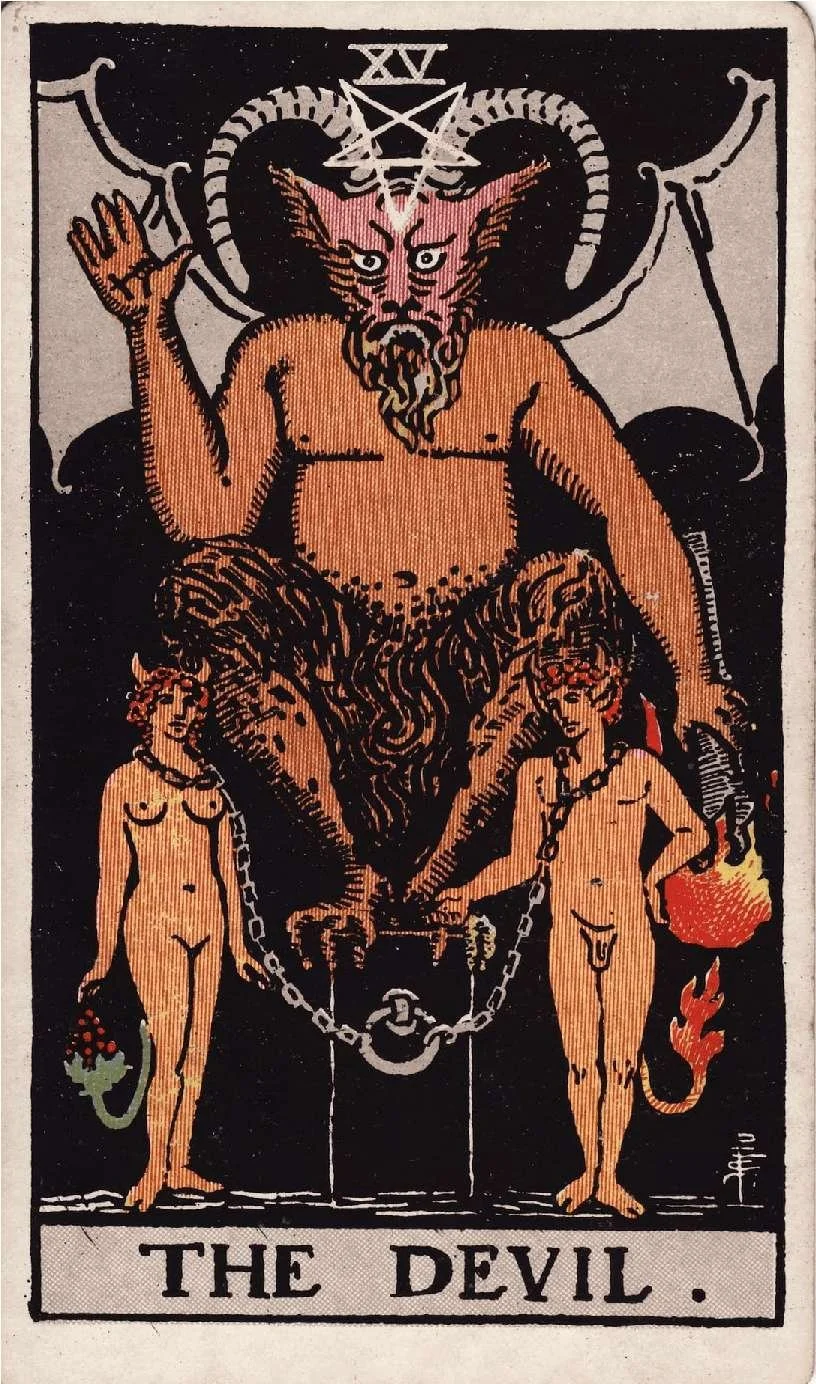 The Devil: Modern RWS Tarot Card Meanings