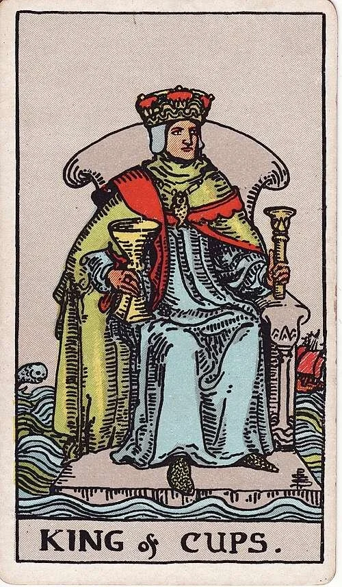 King of Cups: modern RWS Tarot Card Meanings
