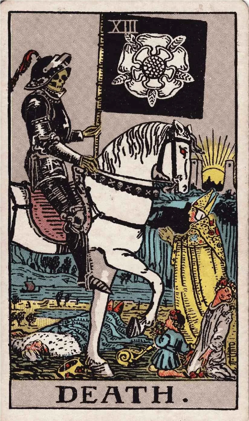 Death: Modern RWS Tarot Card Meanings