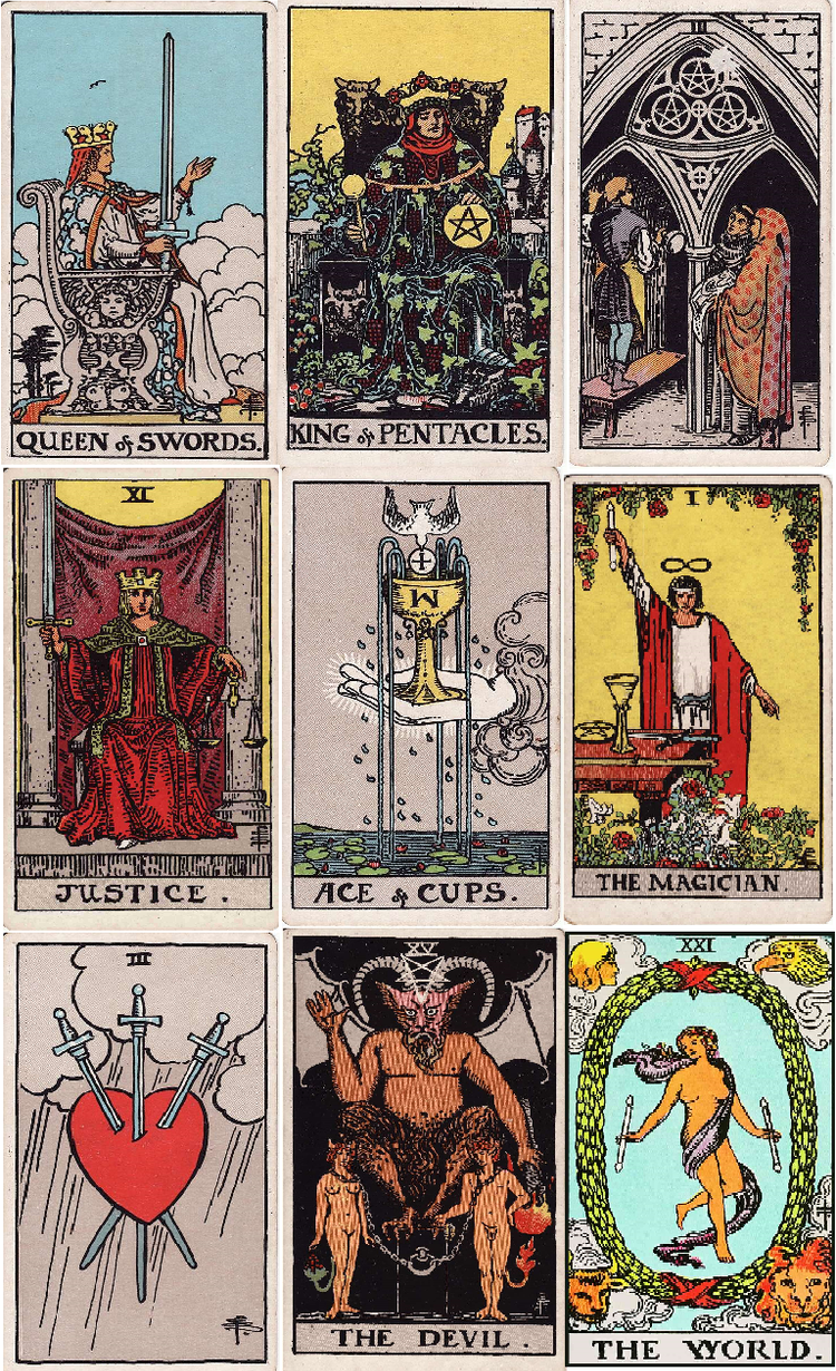 Deity Identification Tarot Spread
