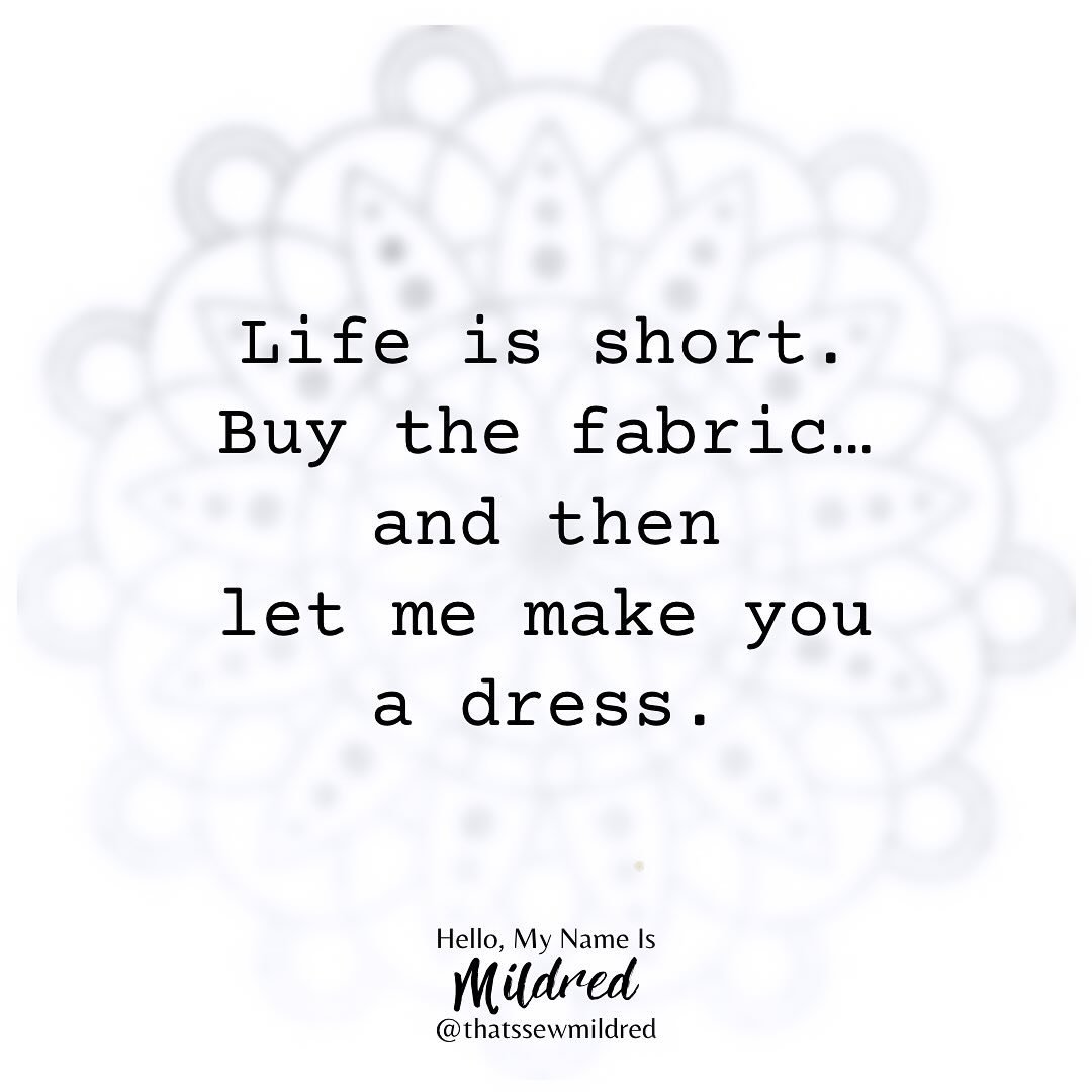 Or a skirt! Or a jumpsuit!! Or a skirt! Did I mention I could make you a skirt? ☺️

Custom pieces are where it BE, GF! Let&rsquo;s go fabric shopping!

Happy Friday!

#skirtskirt #custommade #design #sew #makeit #dressmaker #hello #friyay