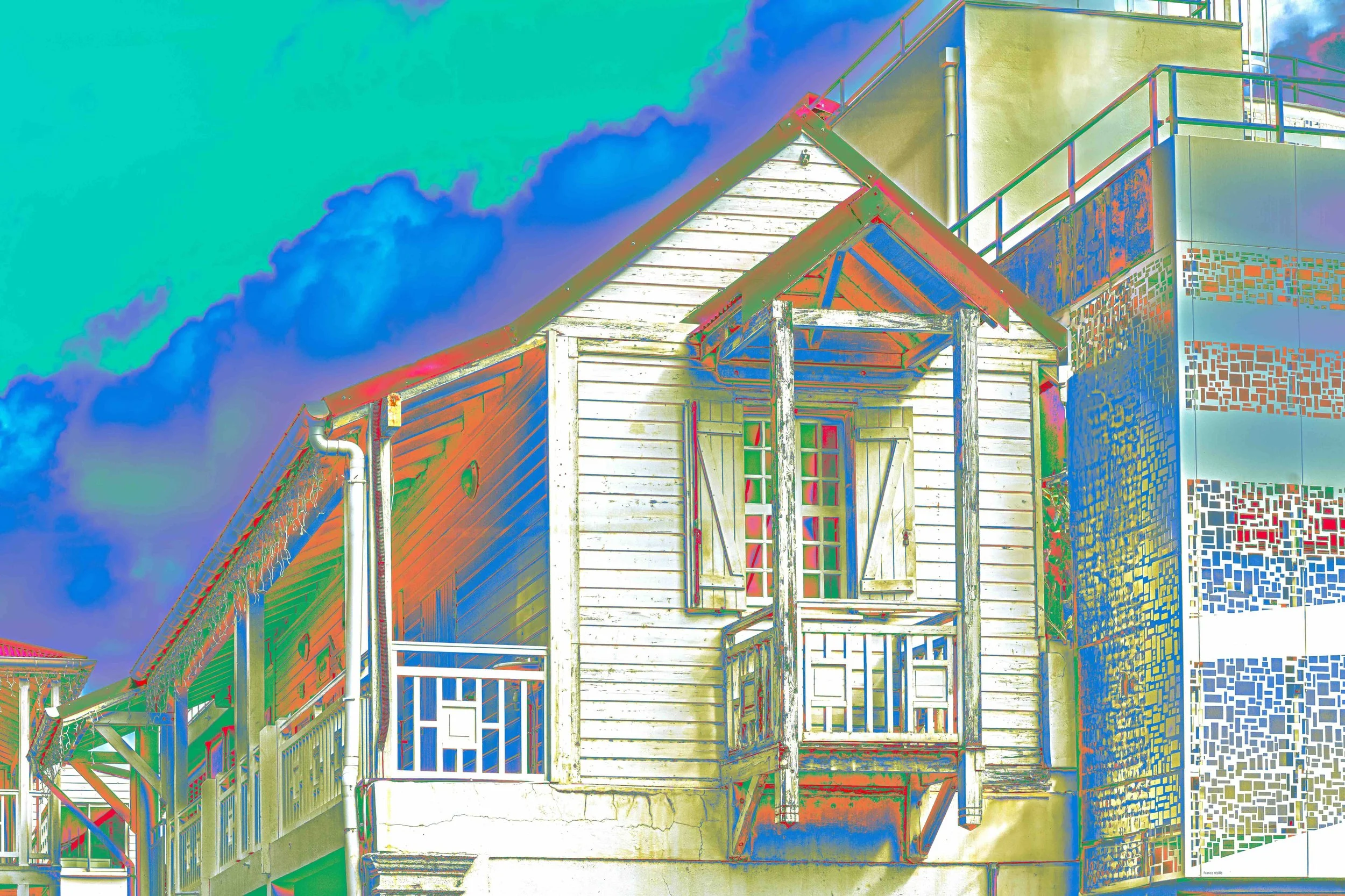 Le blanc en contraste, Basse-Terre