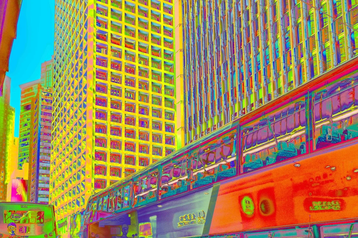 Bus à central Hong Kong 