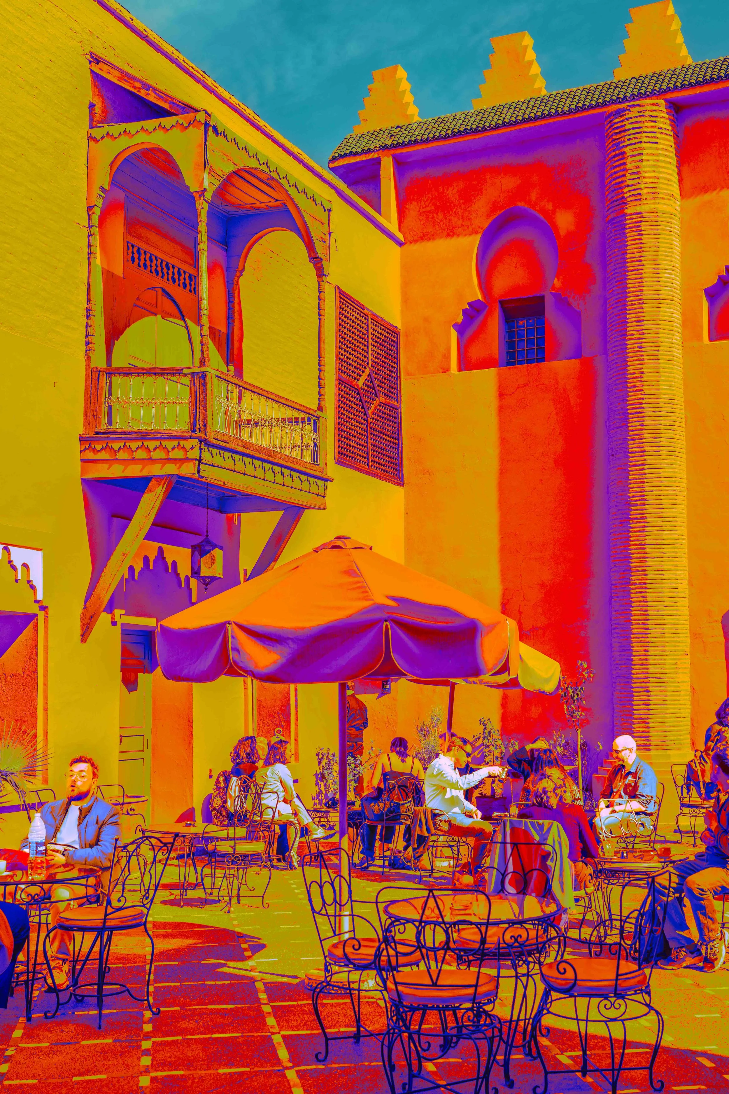 La pause, Marrakech