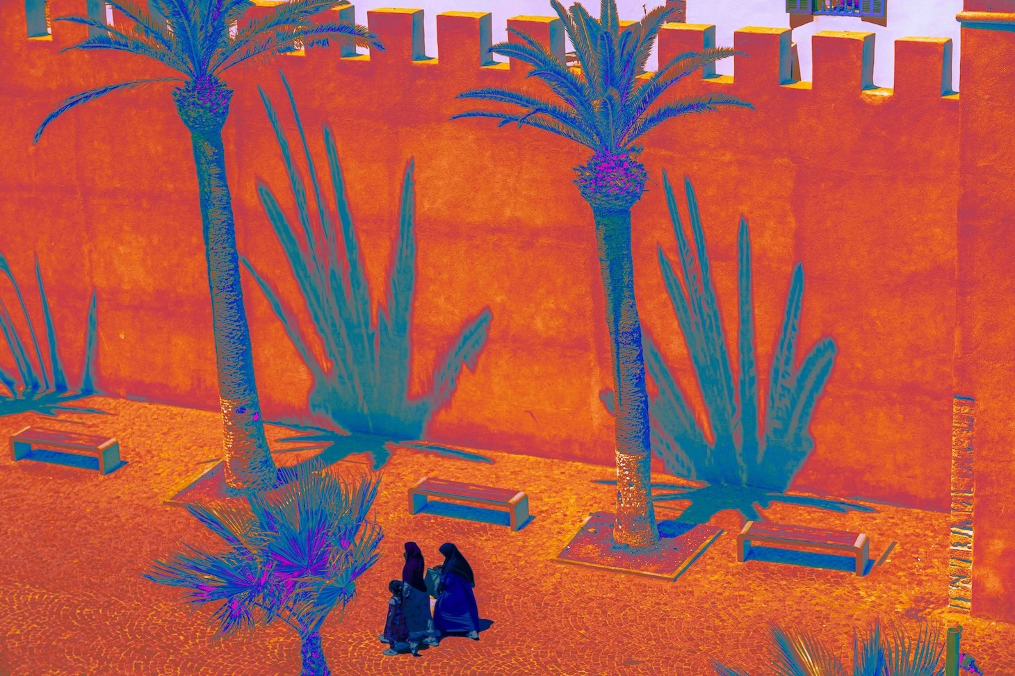 Deux femmes et une enfant, Essaouira