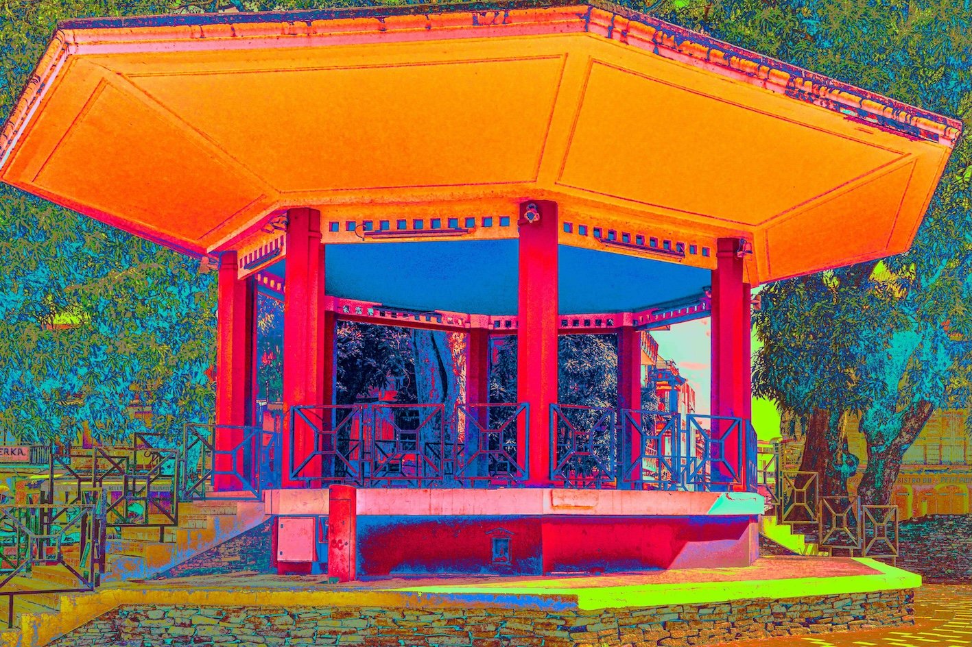 Le kiosque à musique
