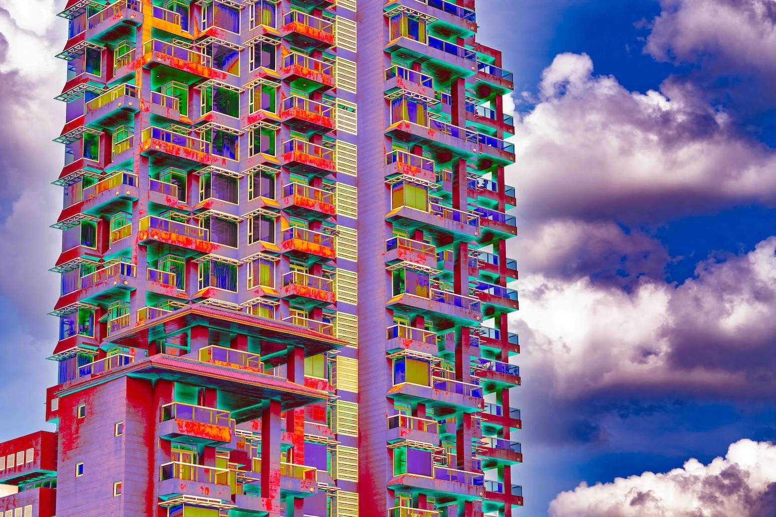 Dans les nuages de Bangkok