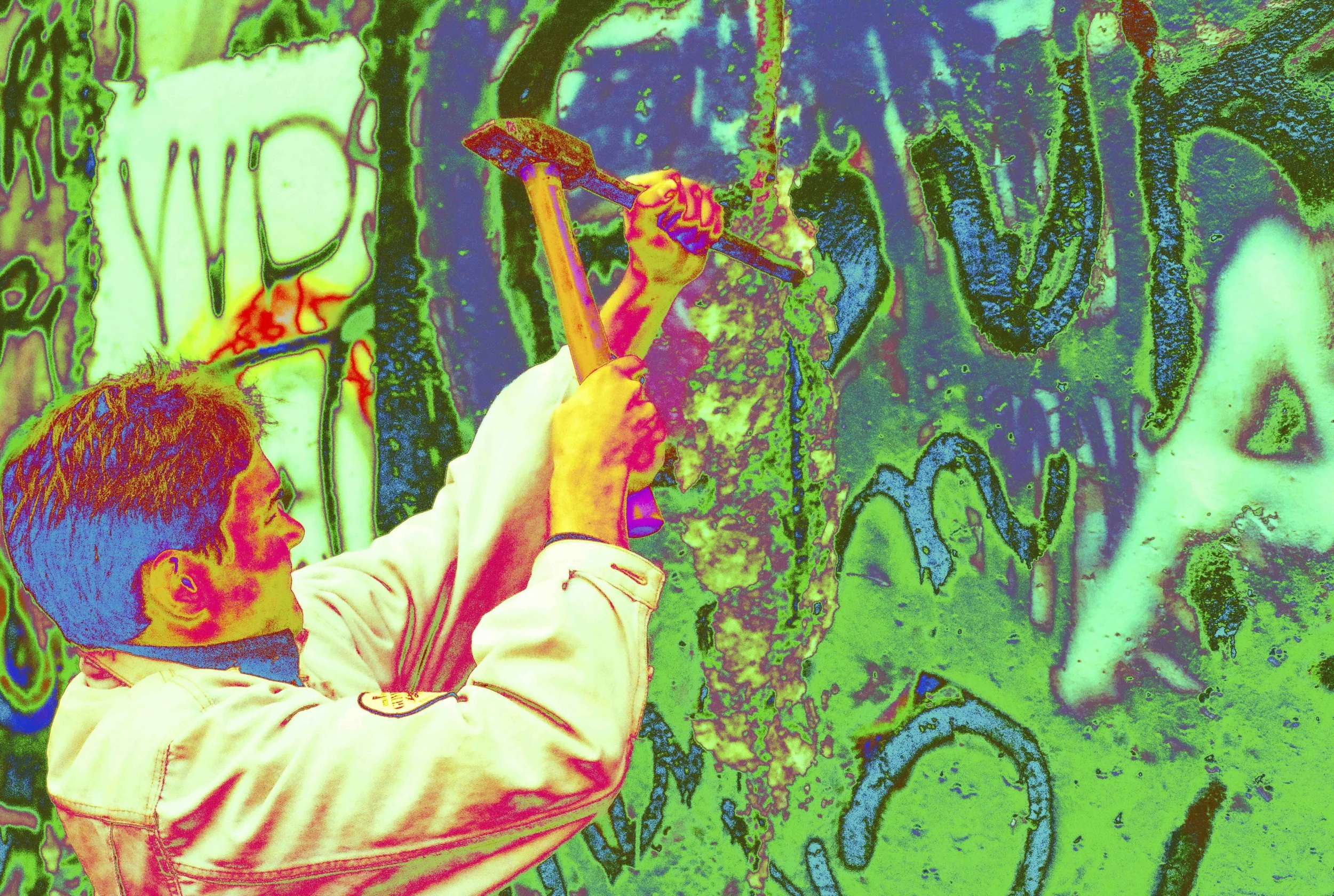 Casser le mur enfin, Berlin