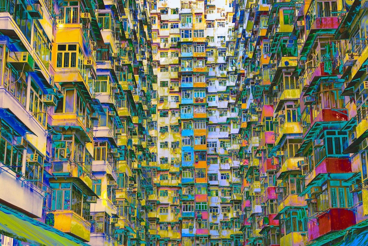Enfermé dans le Monster building à Hong Kong 
