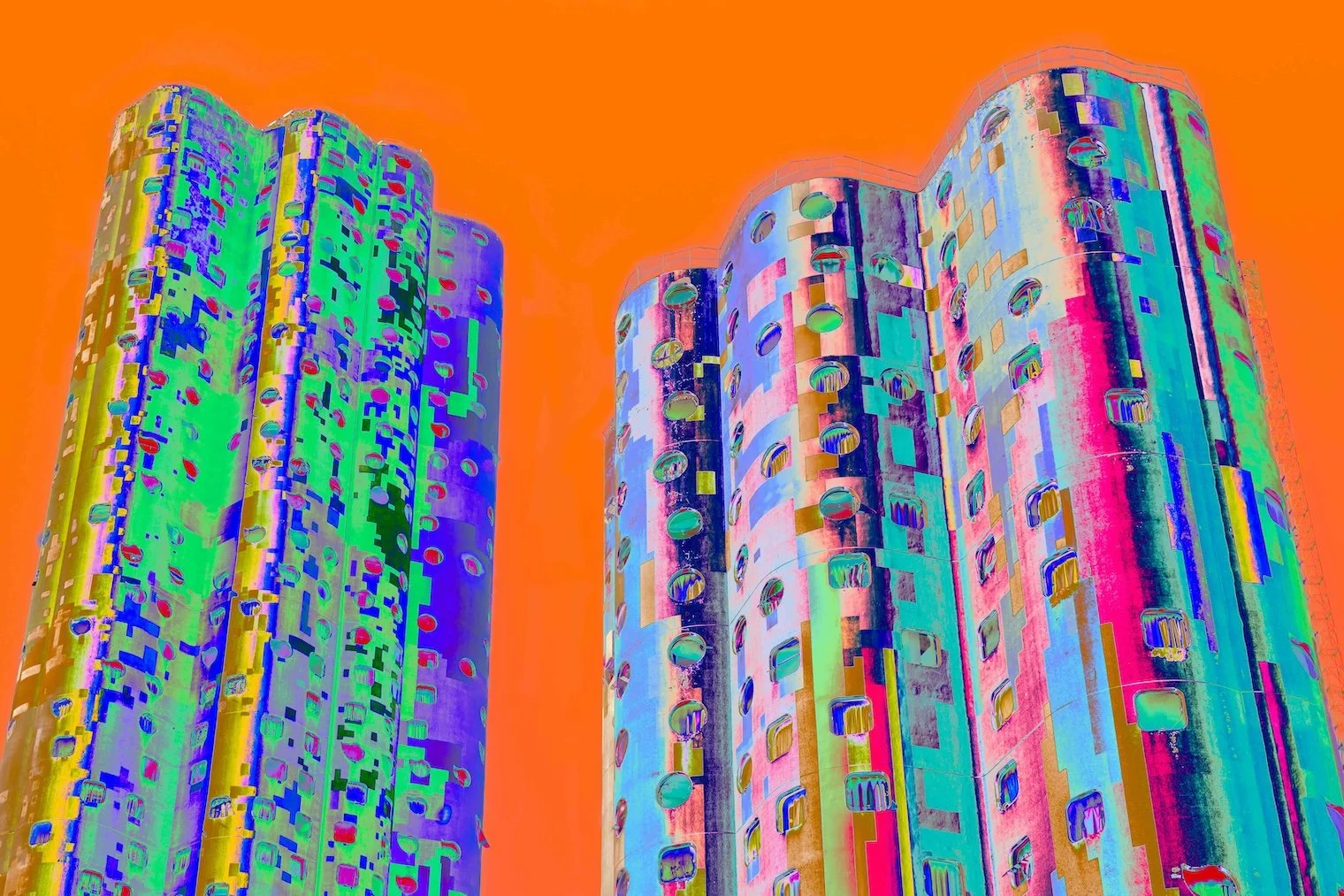 Les tours pop, Nanterre