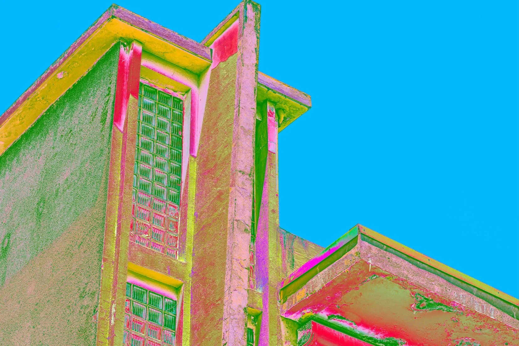 Architecture moderniste , Capesterre en Guadeloupe 