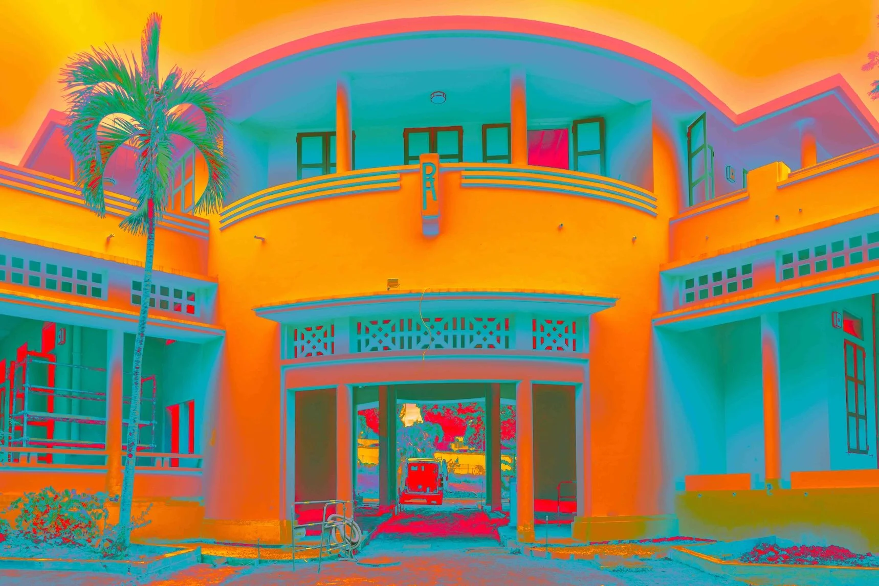 La rotonde de Basse Terre, Guadeloupe