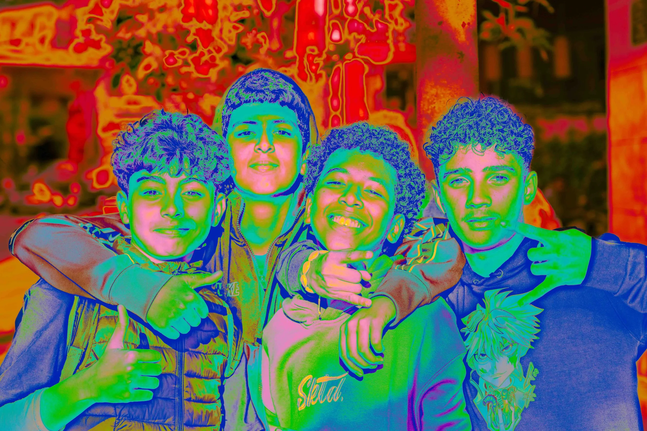 4 garçons dans le vent, Marrakech
