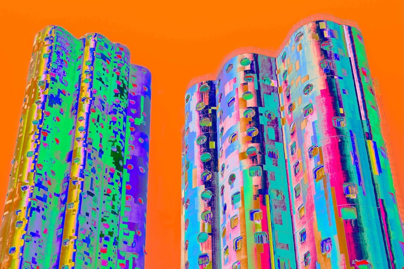 Nuages chromatiques – Tours Nuages Nanterre | Sublimations