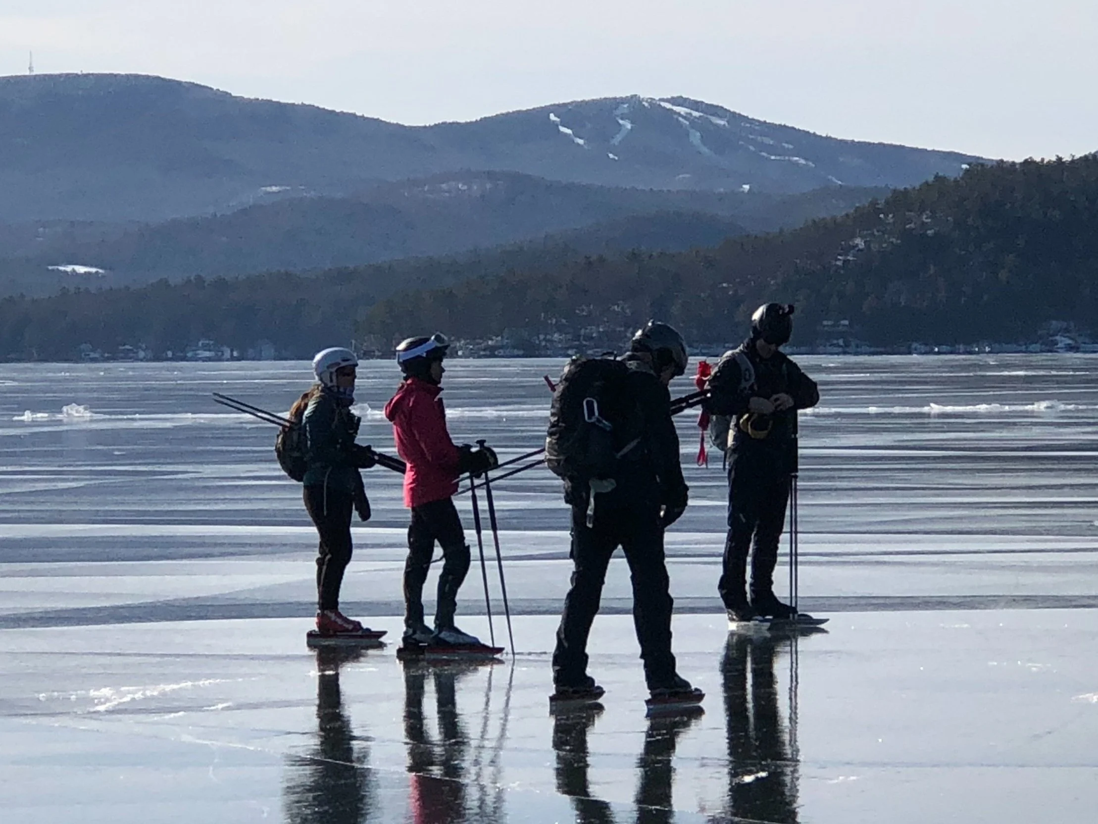 Flying feet — Nordic Ice Skating