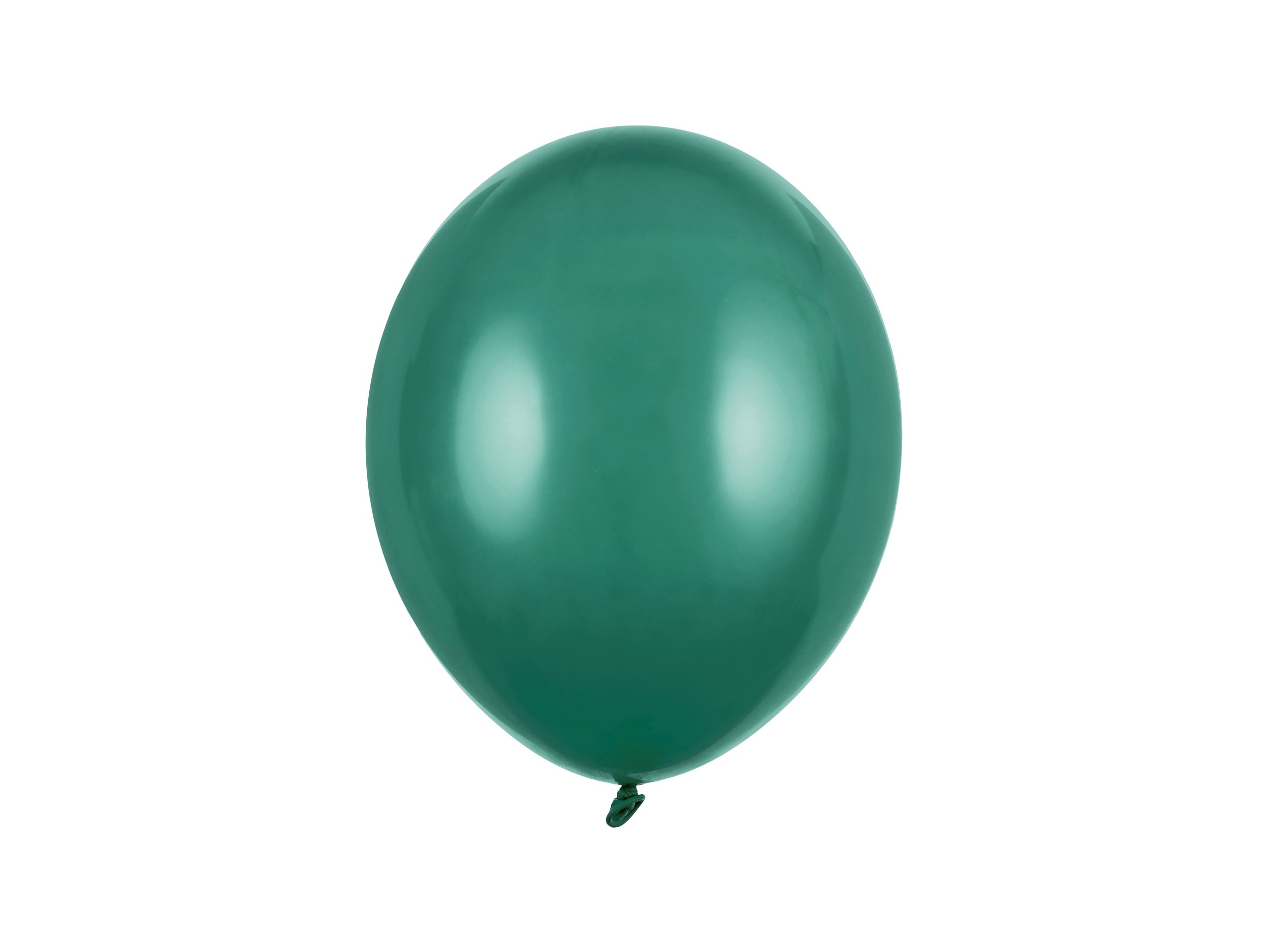 Mørkegrønn ballong til bursdagspynt med skogstema