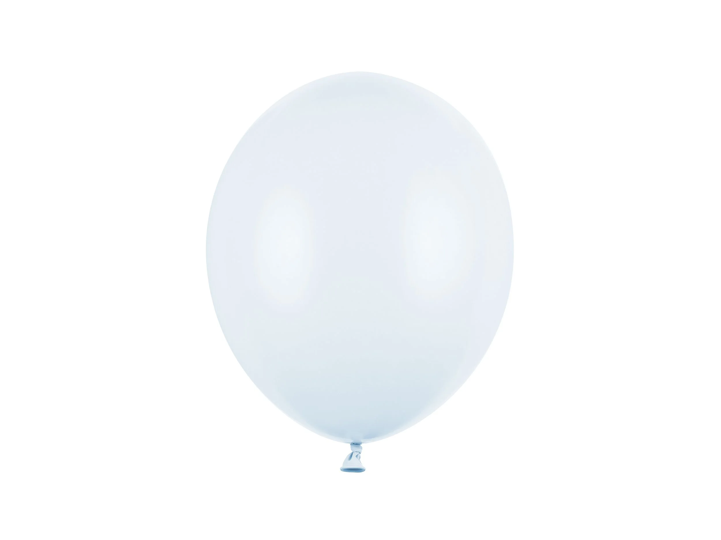 Lyseblå ballong til bursdag med verdensromtema