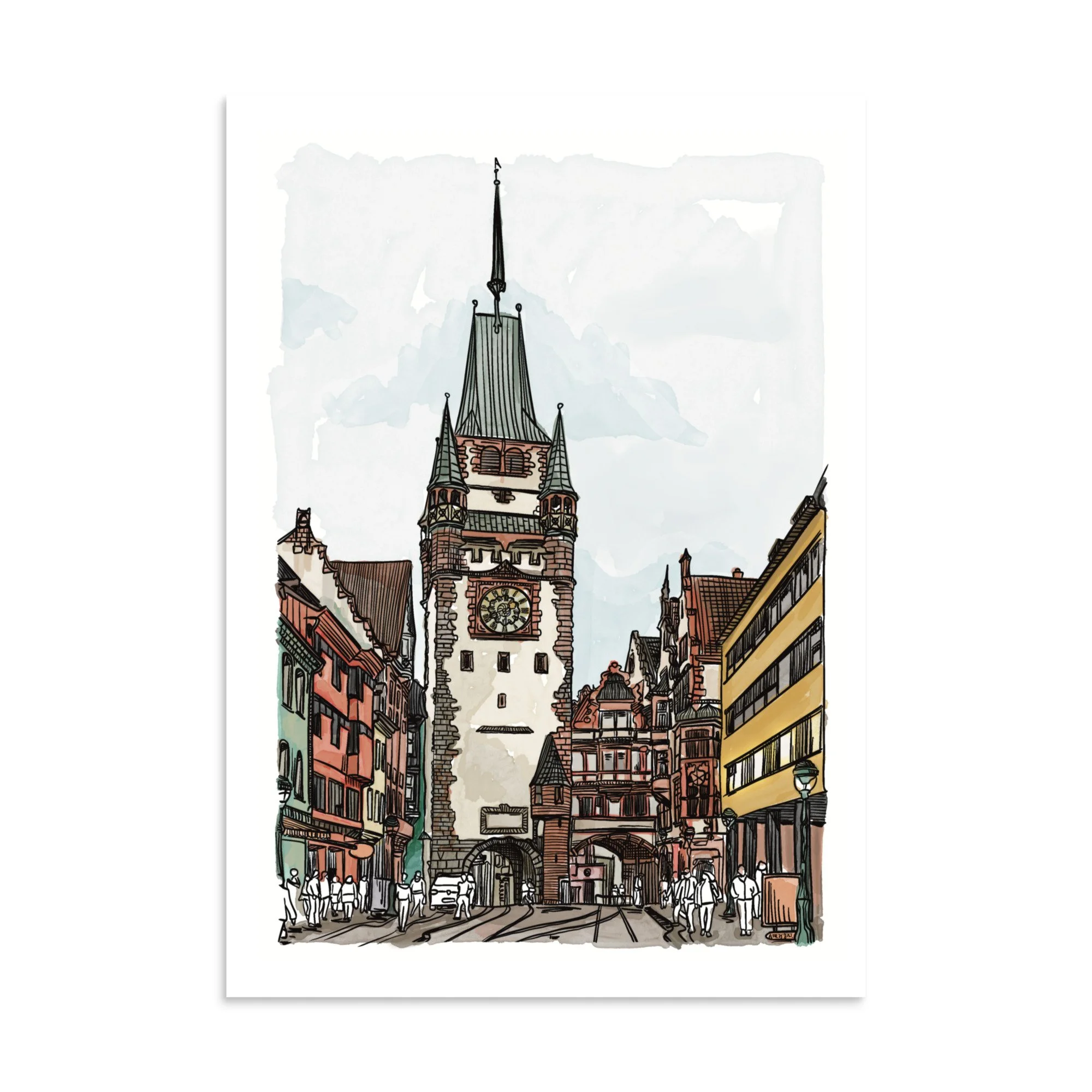 Poster: Freiburg im Breisgau