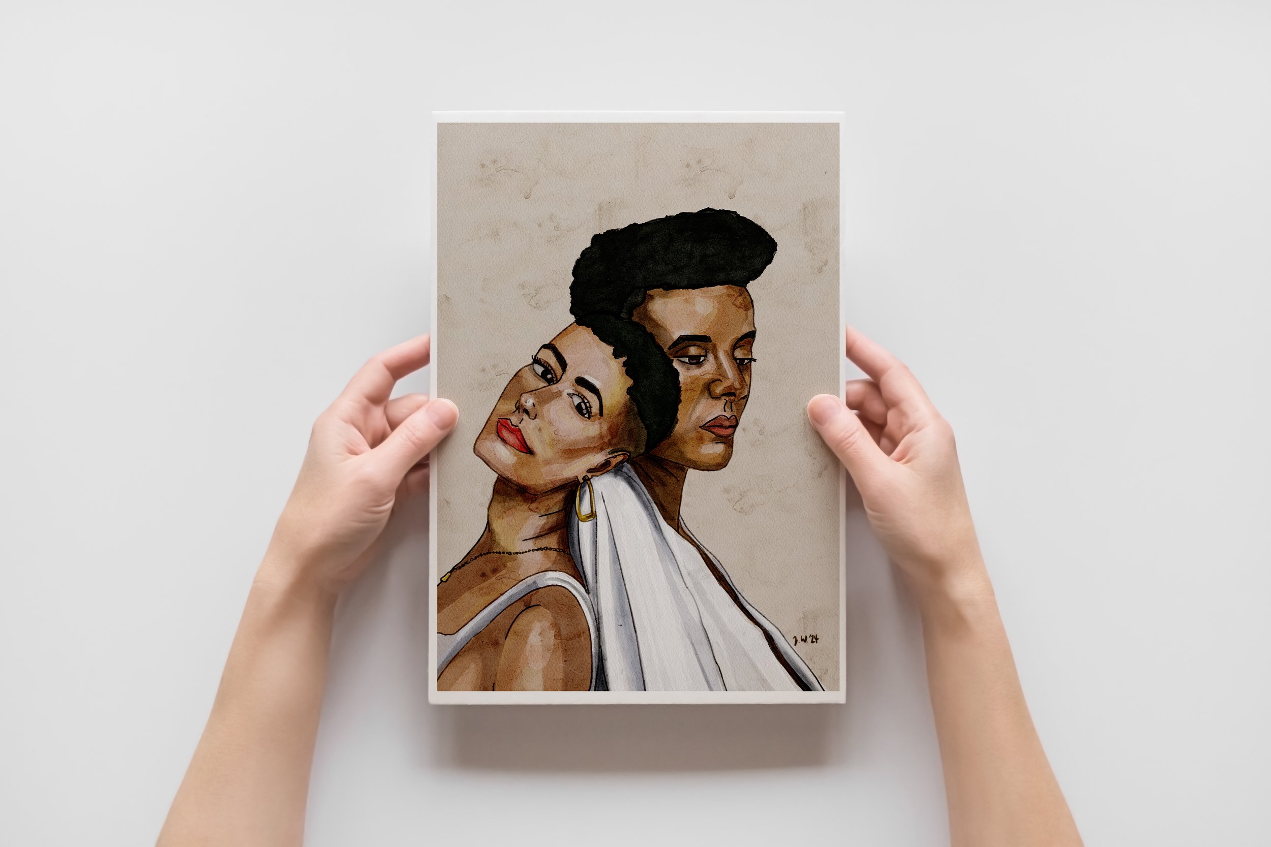 Nia & Ava - Print
