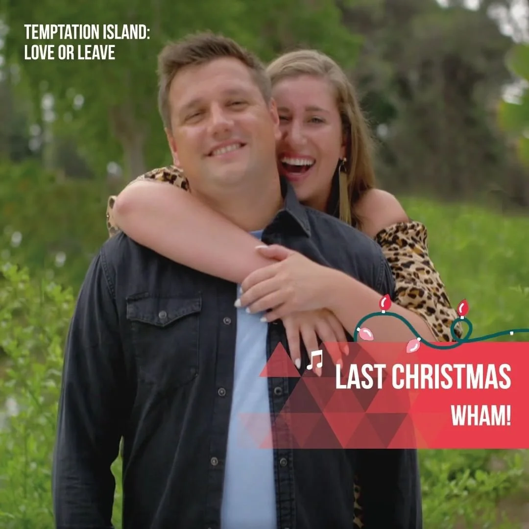 Connecting famous Christmas songs and Videoland shows- unfortunately for this couple.