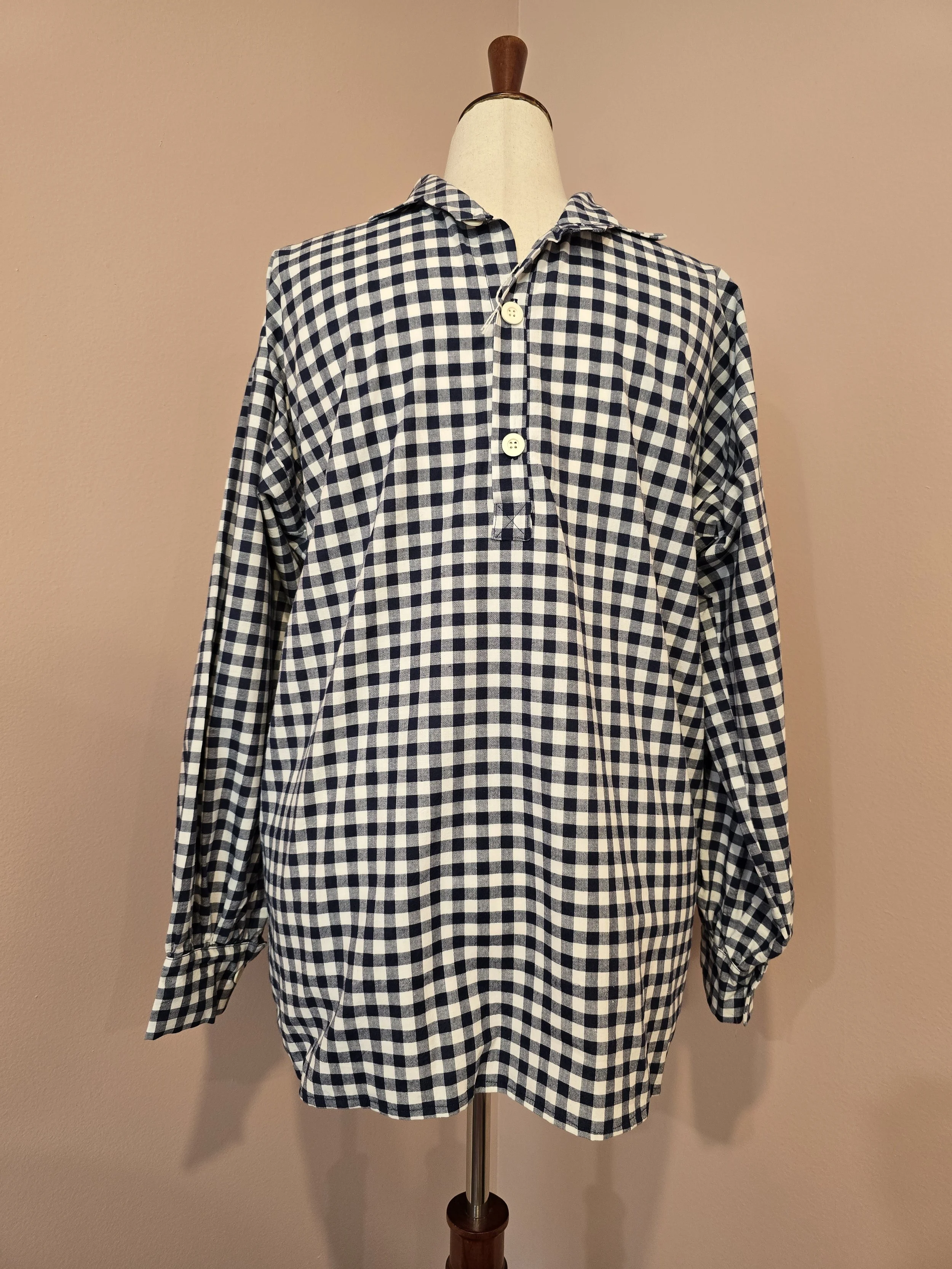 Men's Cotton 3 Button Shirt - Medium