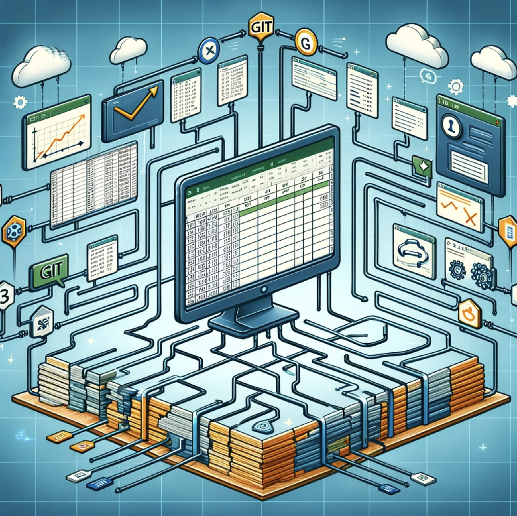 Next-Level Spreadsheet Management: Excel and Git Integration