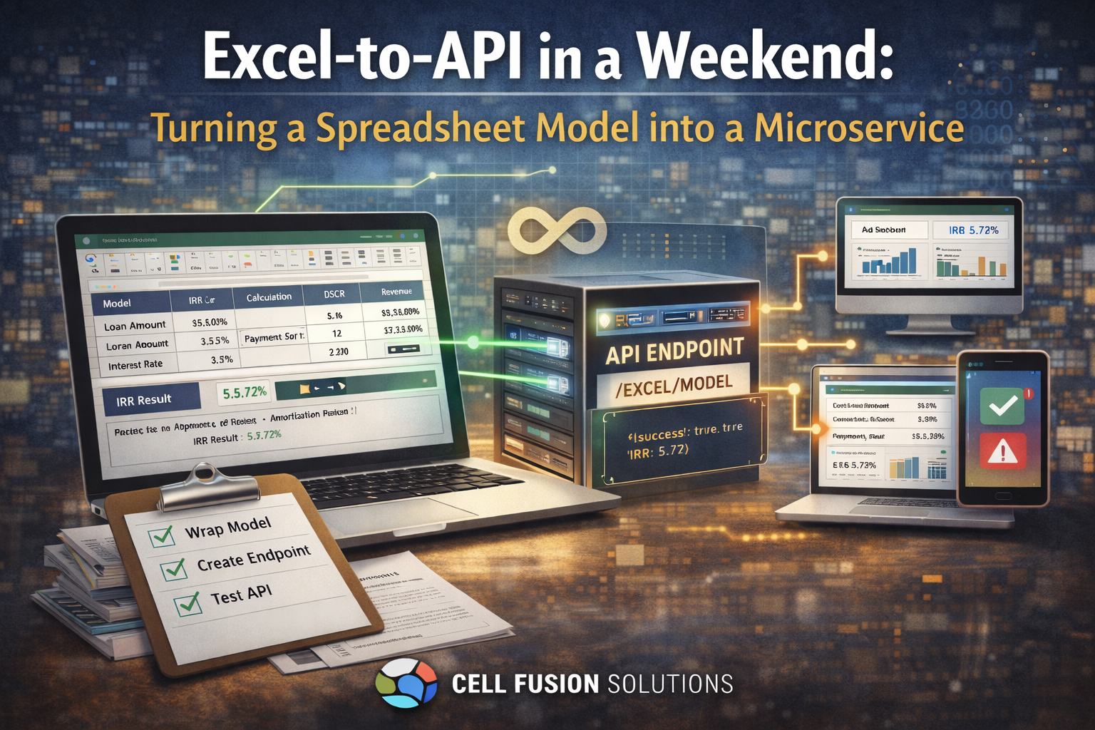 Excel-to-API in a Weekend: Turning a Spreadsheet Model into a Microservice