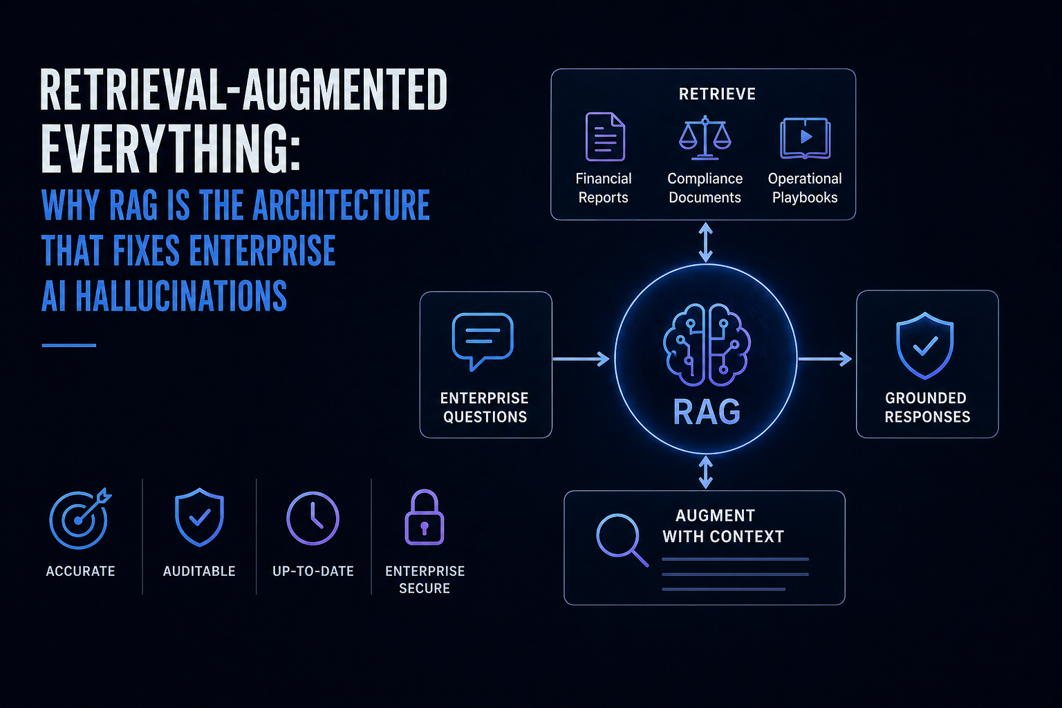 Retrieval-Augmented Everything: Why RAG Is the Architecture That Fixes Enterprise AI Hallucinations