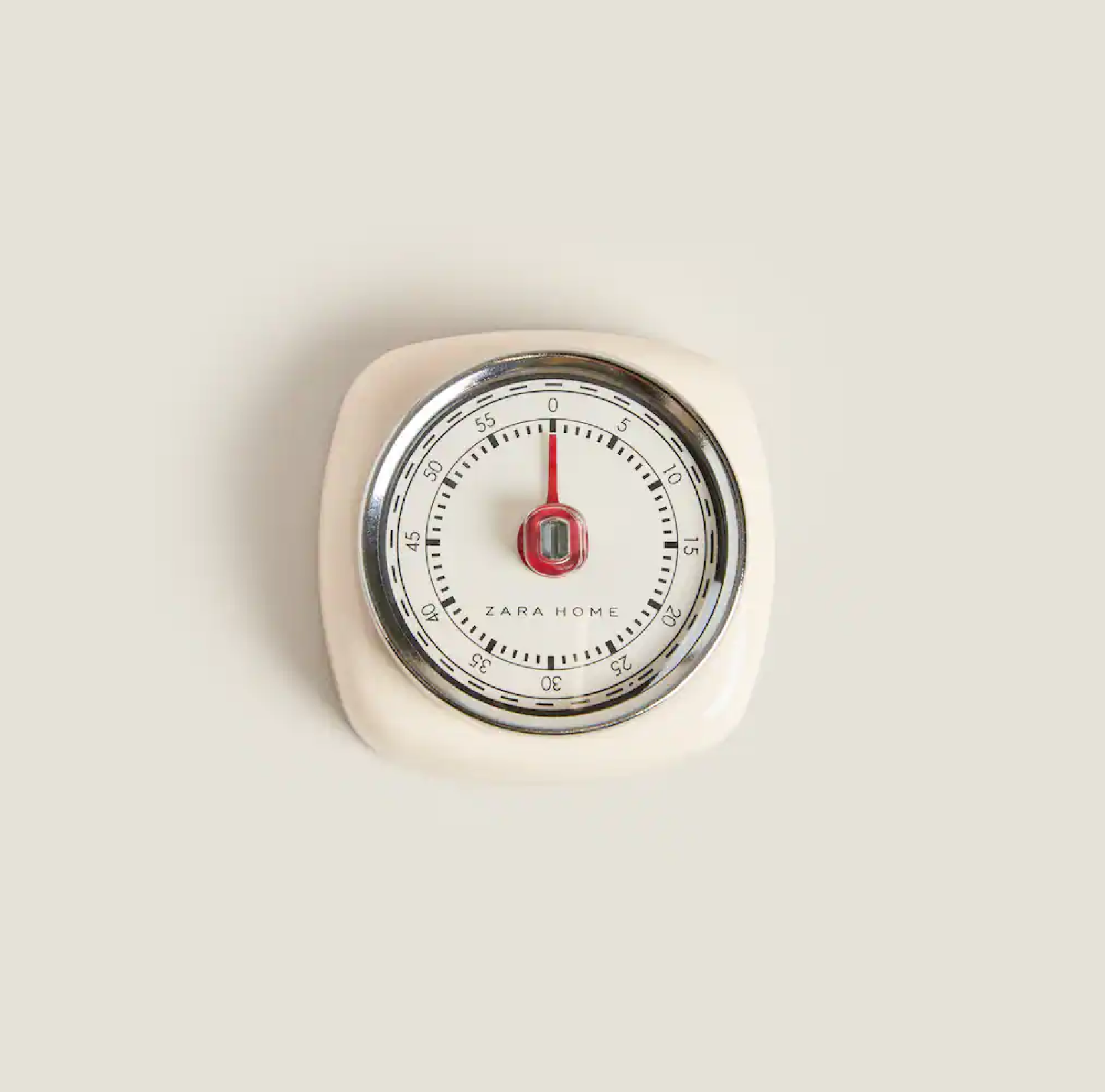 Cream kitchen timer from Zara Home
