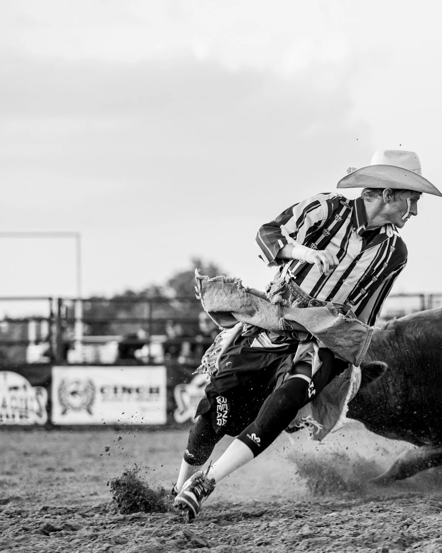 &ldquo;Life shrinks or expands in proportion to one&rsquo;s courage.&rdquo; - Anais Nin #rodeophotography #bullfighting #oklahoma #livin