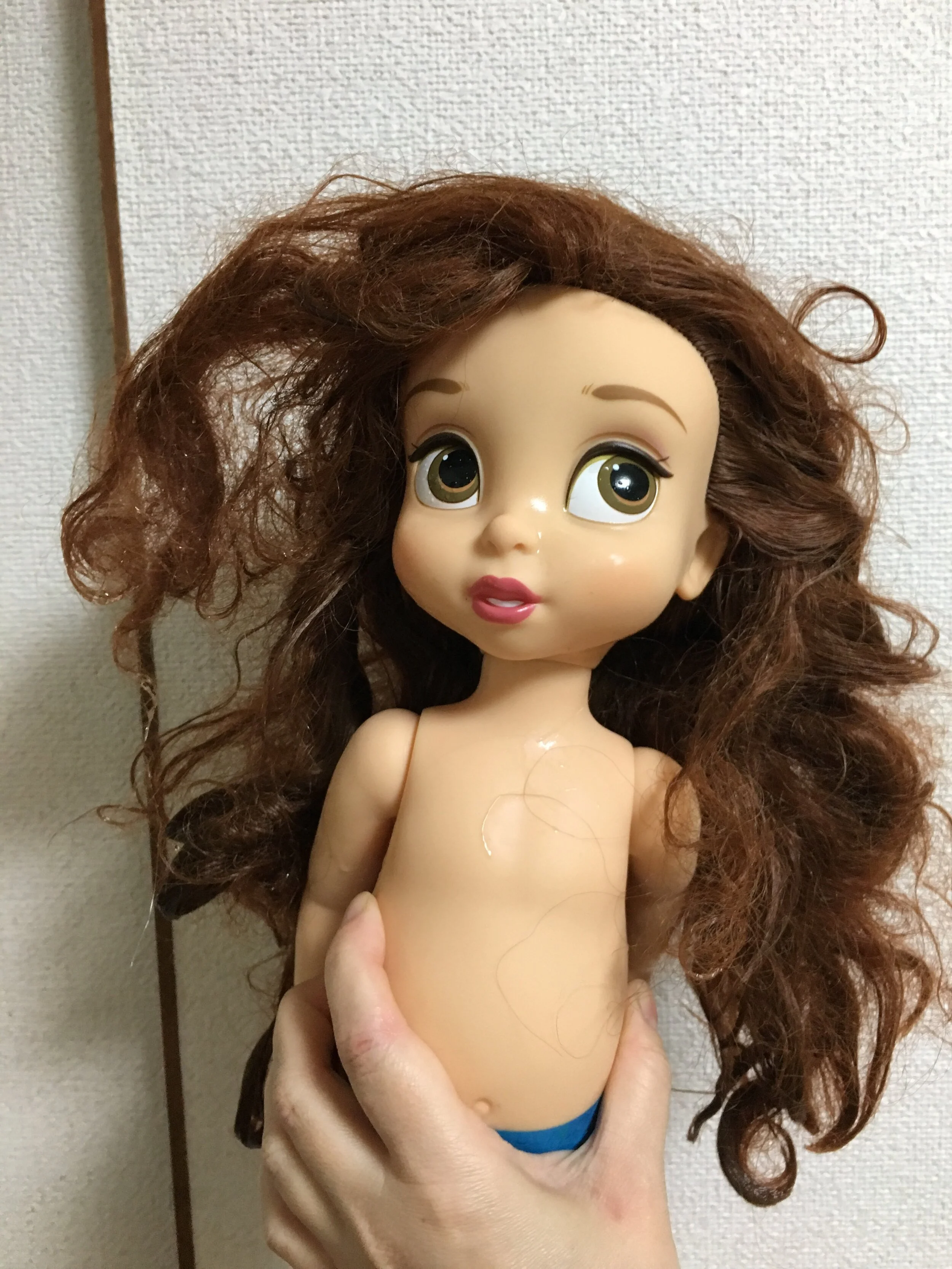 BoxDoll: The hair.