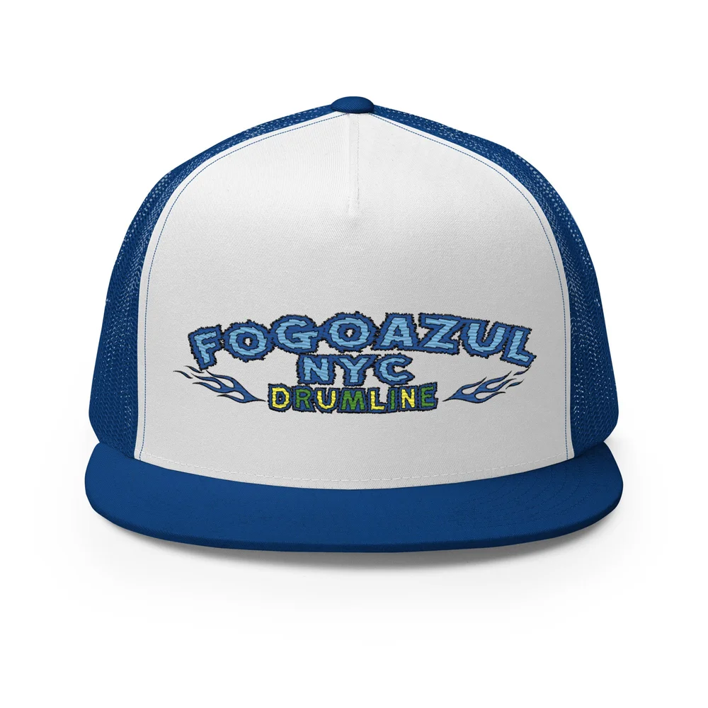 5-panel-trucker-cap-royal-  display picture 1
