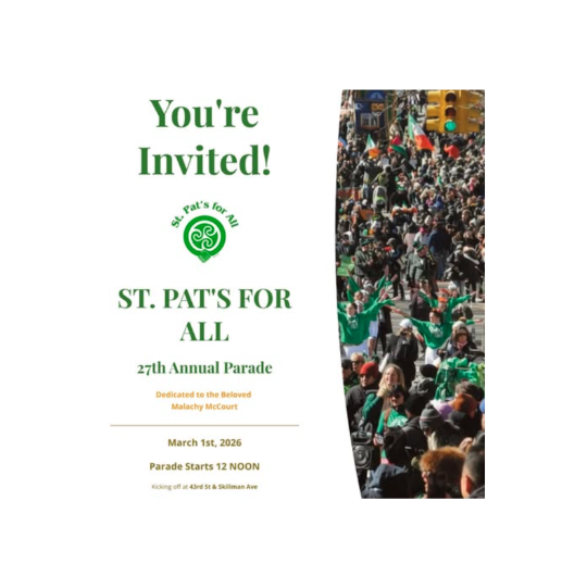 St. Pat’s For All: 27th Annual Parade