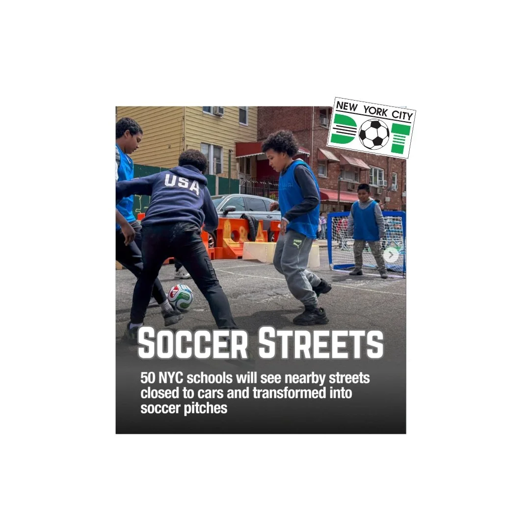 NYC DOT “Soccer Streets” World Cup Block Party