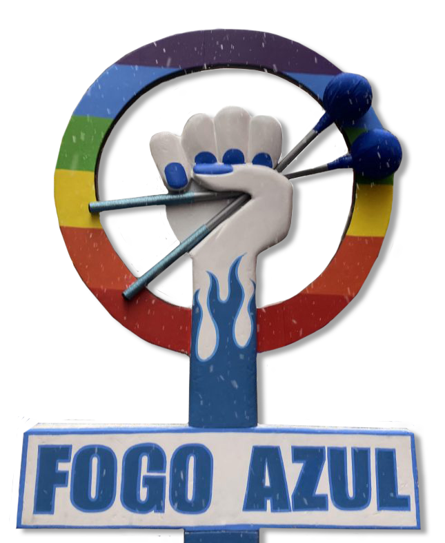 Fogo Azul NYC Marching Band in NY drumline