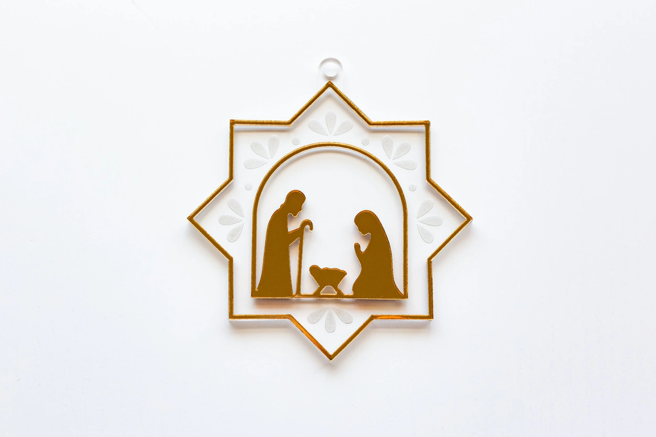 Nativity Acrylic Ornament