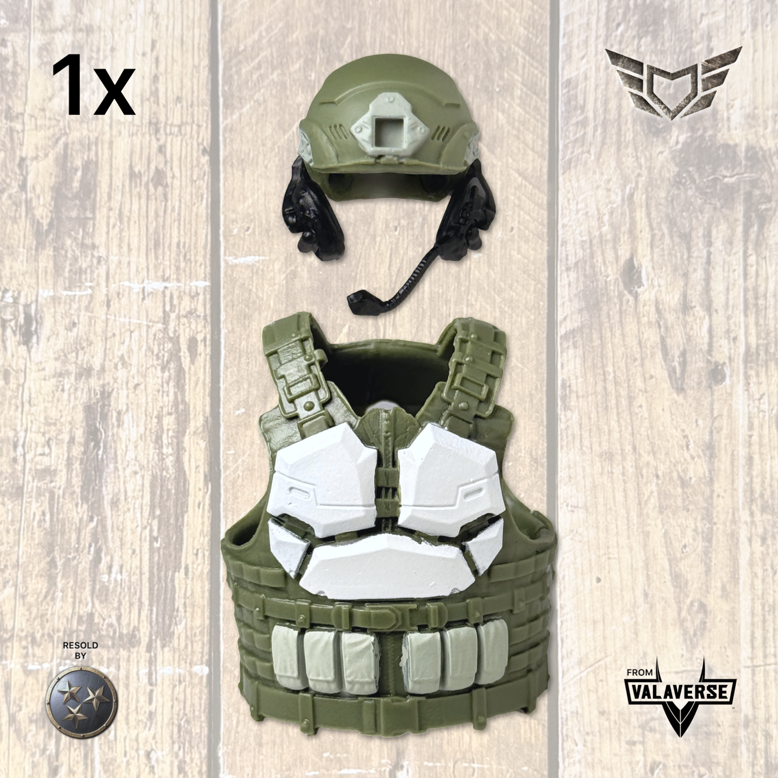 Valaverse ACTION FORCE | 1x TFG HELMET & VEST