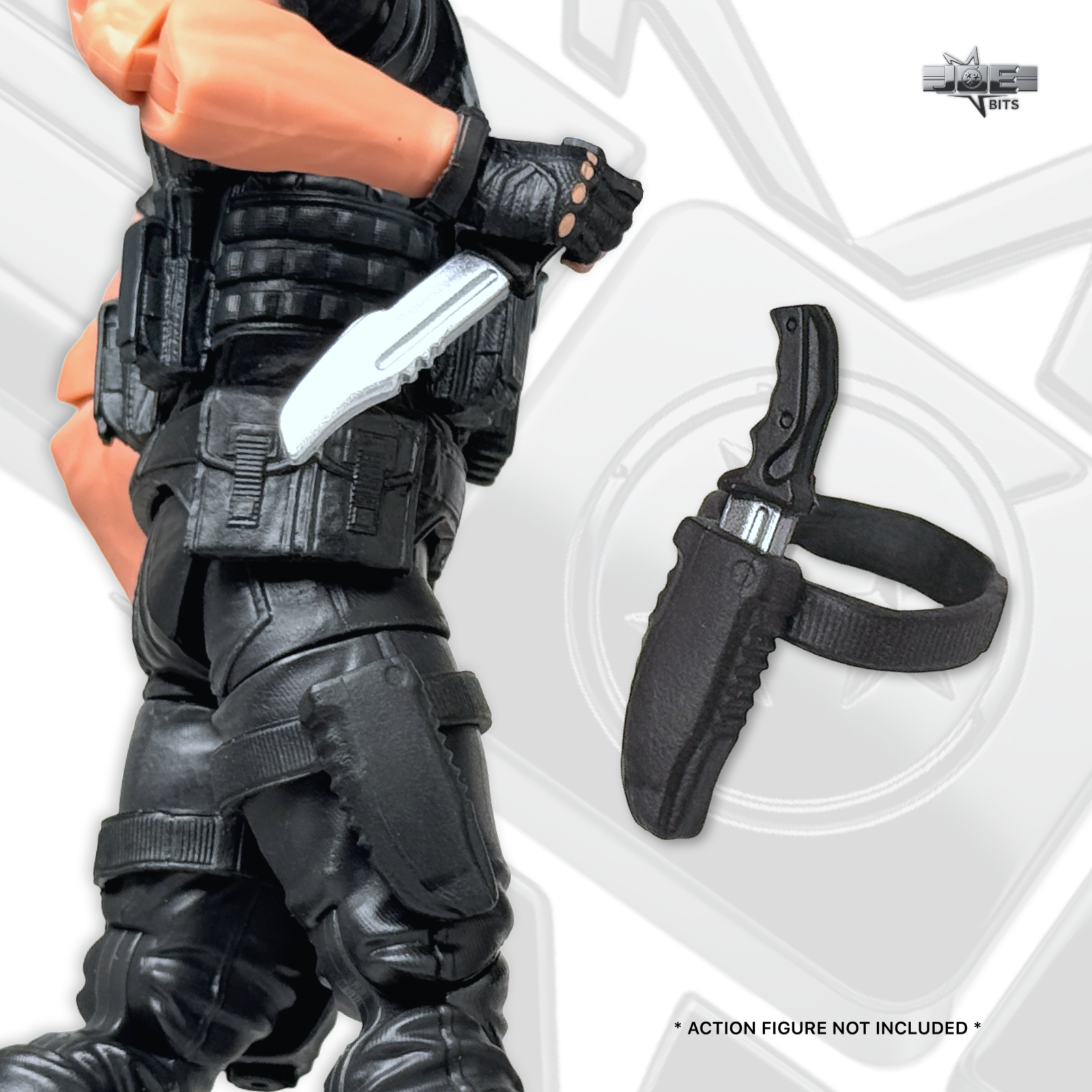 G.I. JOE Classified # 215 | Psych-Out's KNIFE w/ Leg Sheath