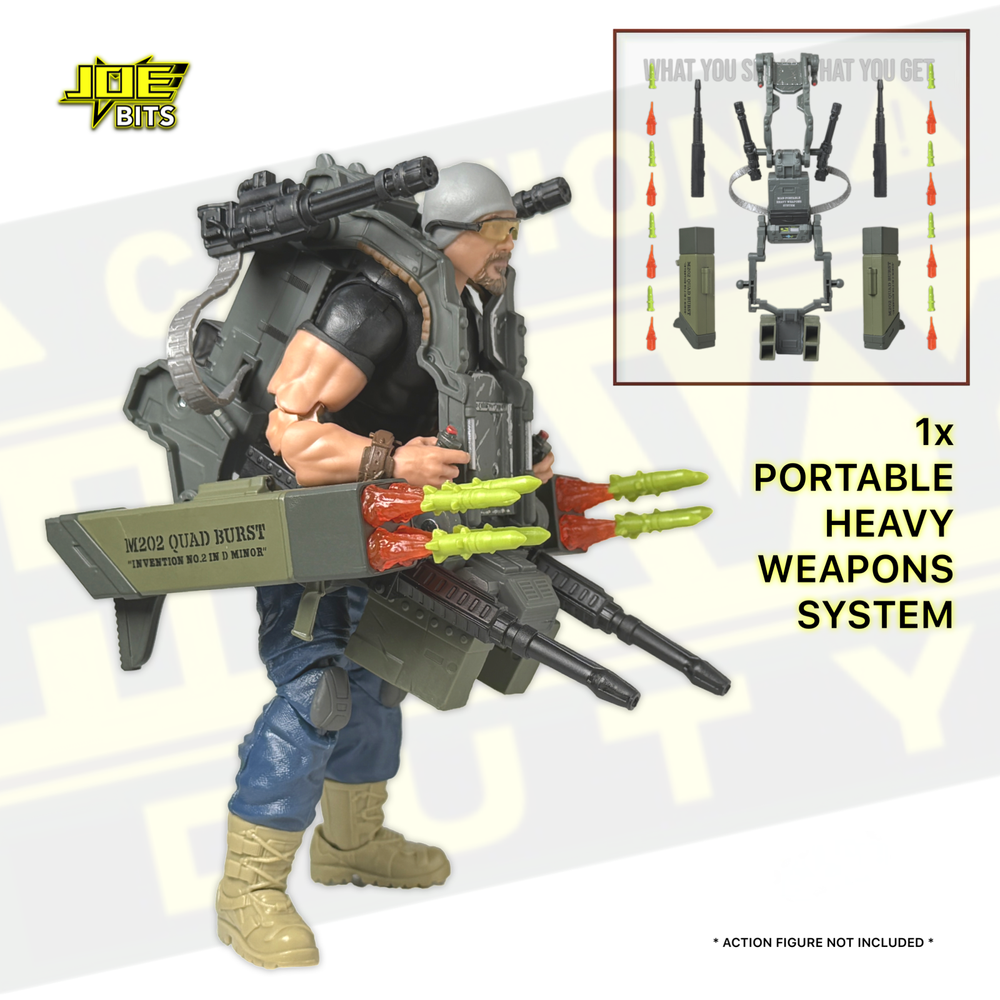 G.I. JOE Classified #150 | 1x Man-Portable HEAVY WEAPONS SYSTEM