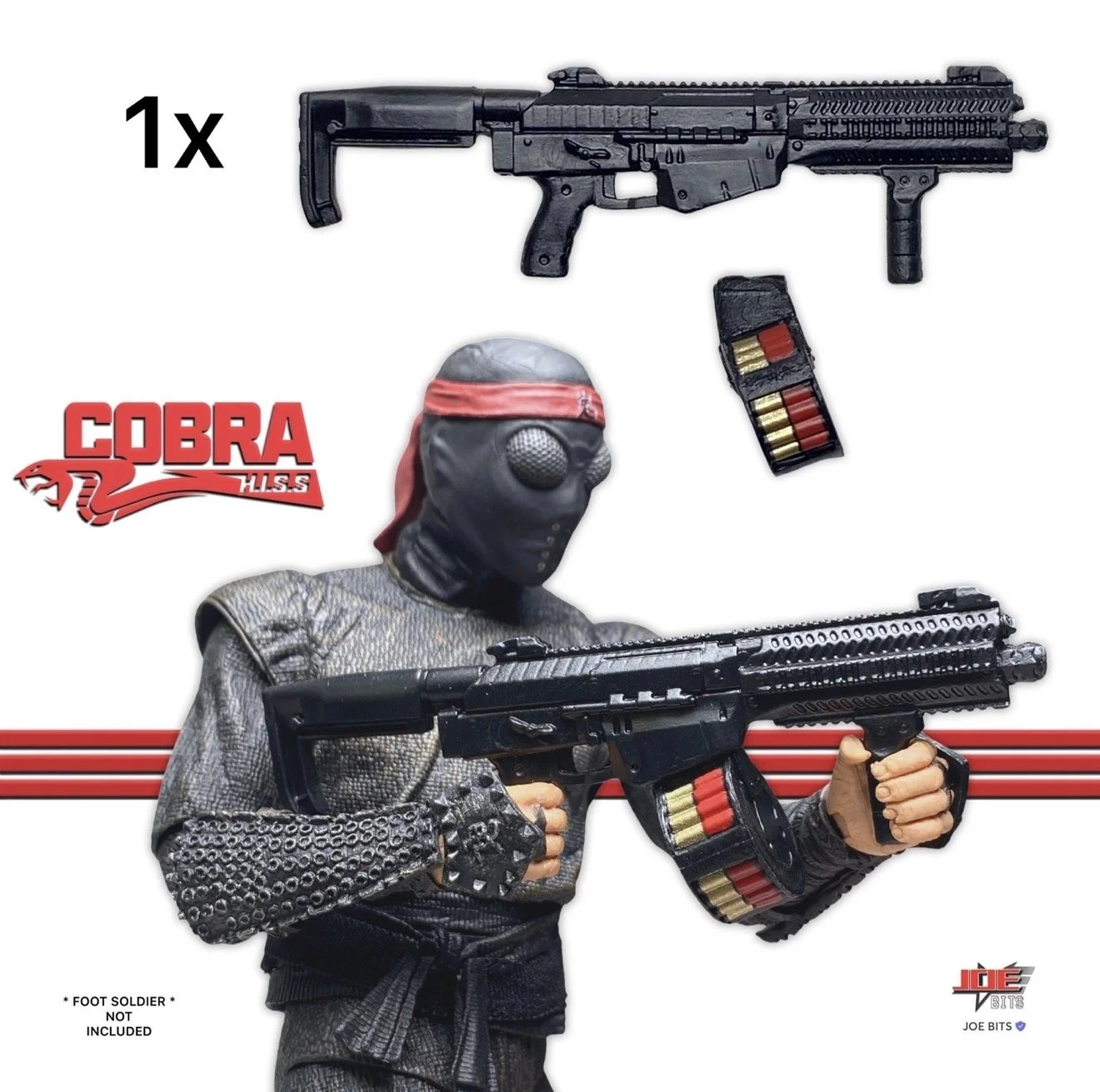 G.I. JOE Classified # 101 • HASLAB Exc. |  1x HYBRID SHOTGUN