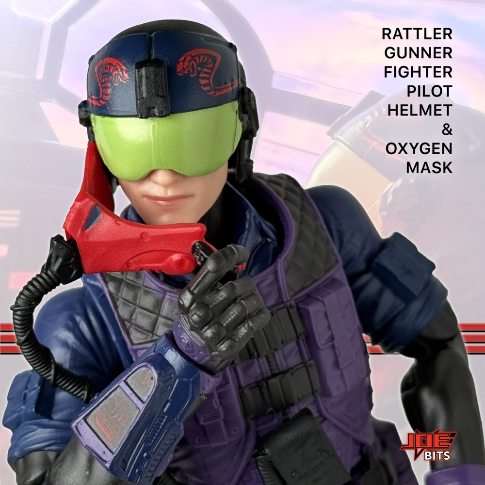 G.I. JOE Classified # 185 • HASLAB | Rattler Gunner Fighter PILOT