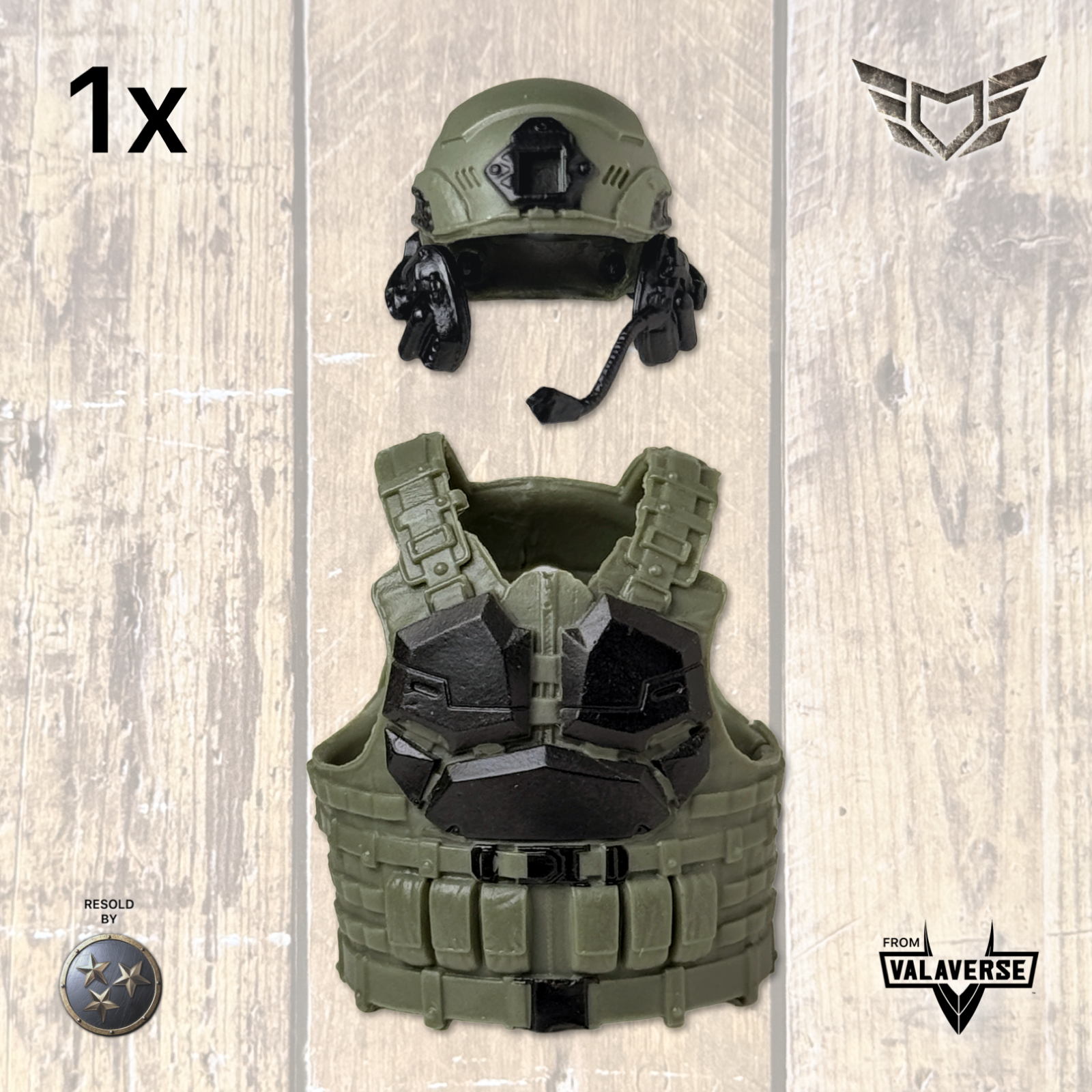 Valaverse ACTION FORCE | 1x TFG HELMET & VEST